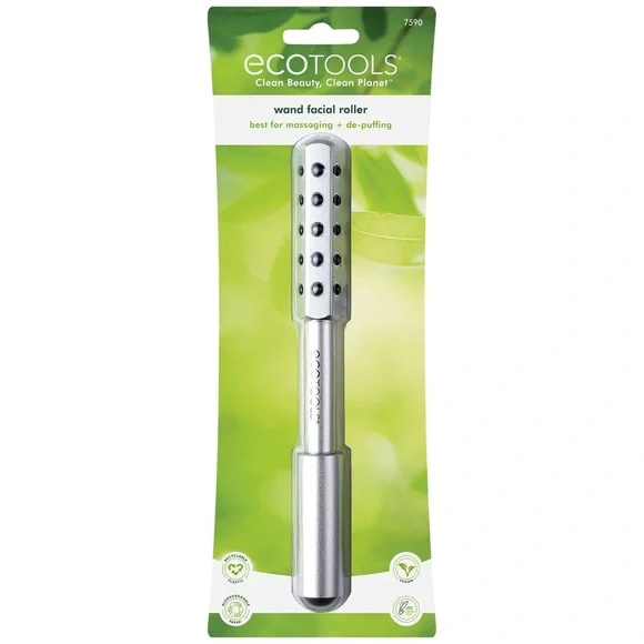 NWT ECOTOOLS clean beauty clean planet wand facial roller massaging & depuffer - Picture 3 of 6